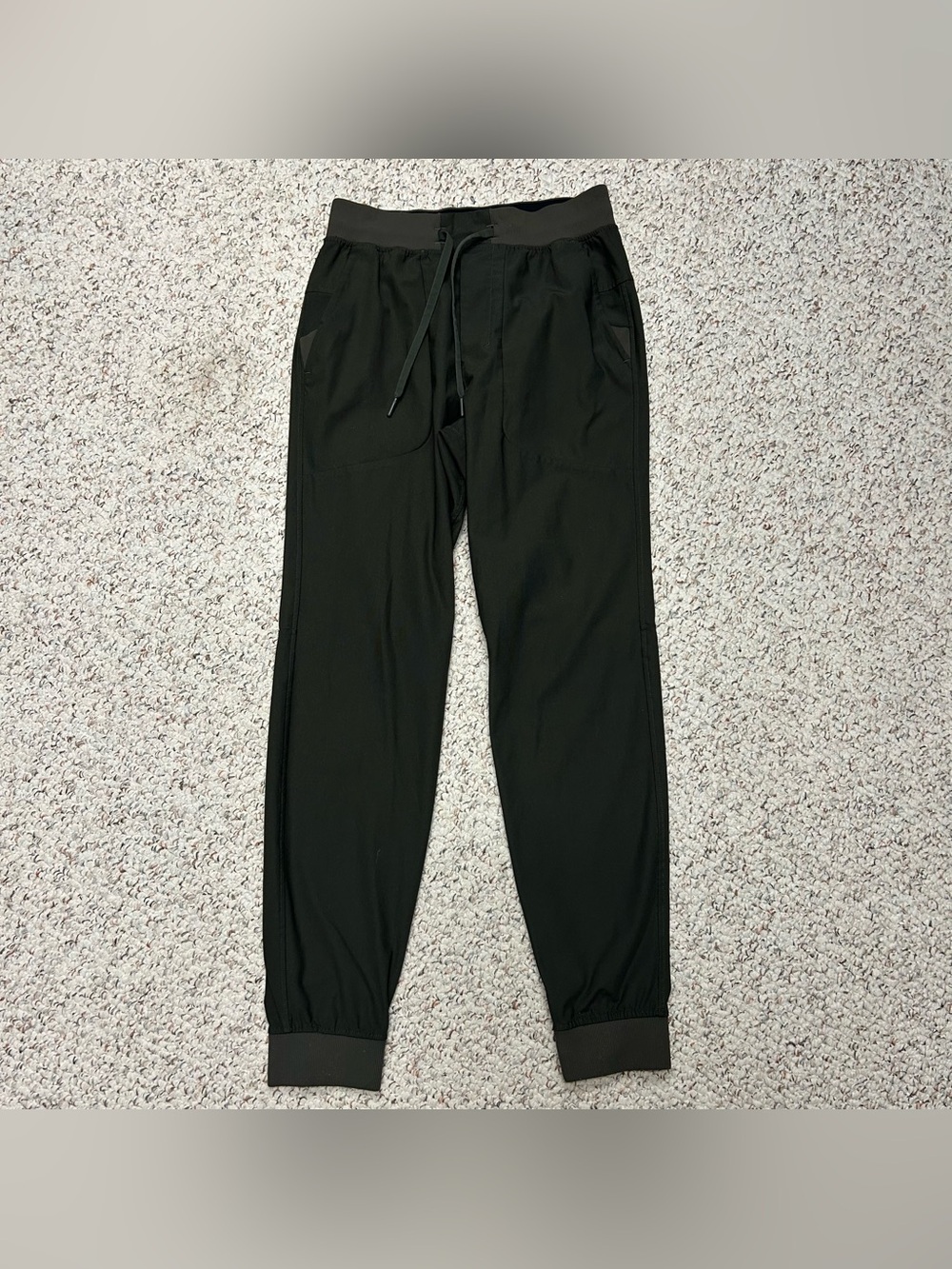 Lululemon Men's ABC Jogger Pants Warpstreme Green Sz Small Athleisure Casual Run